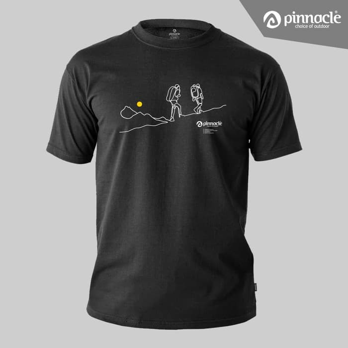 Pinnacle T-Shirt Trekking Outline - Kaos Pinnacle