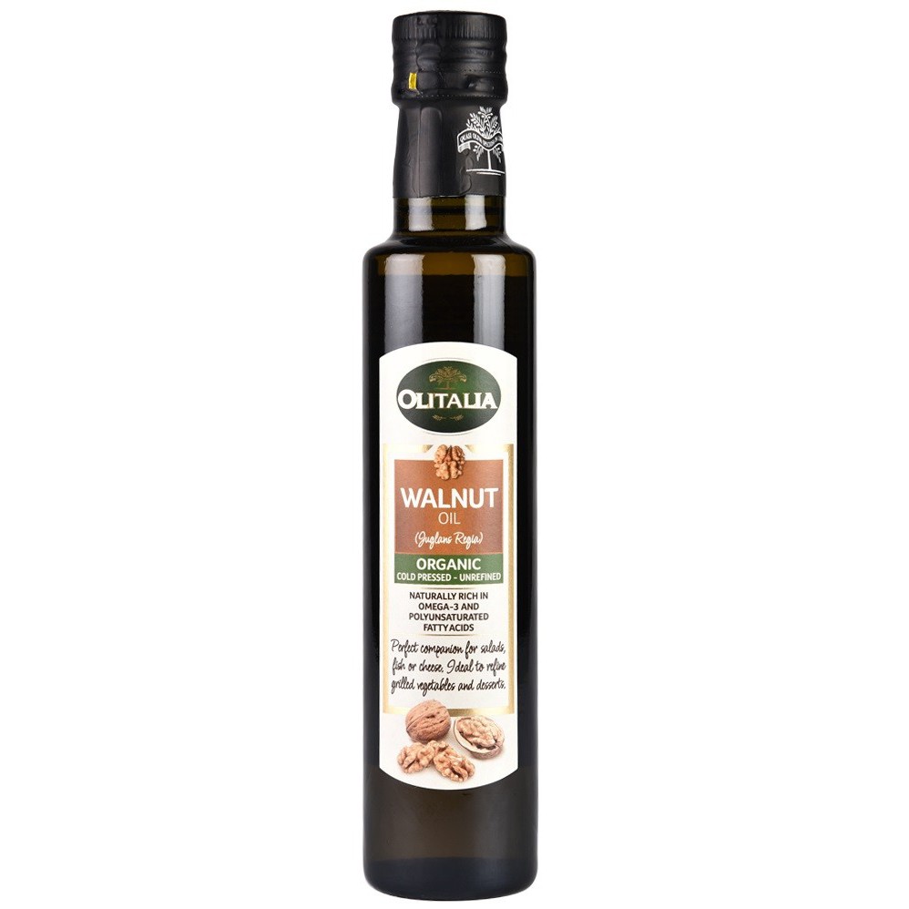OLITALIA ORGANIC WALNUT OIL 250ML