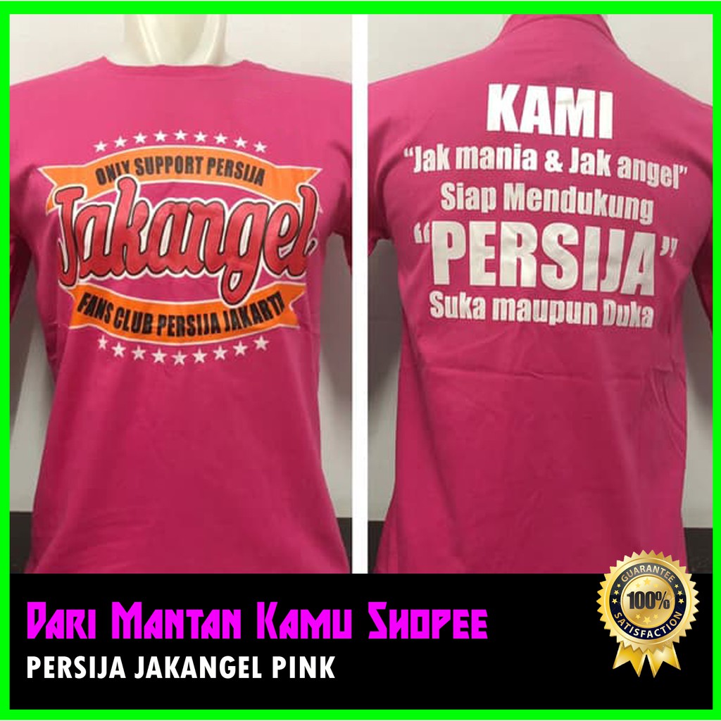 KAOS BAJU DISTRO BOLA MURAH The Jak Mania JakMania PERSIJA Jak Angel