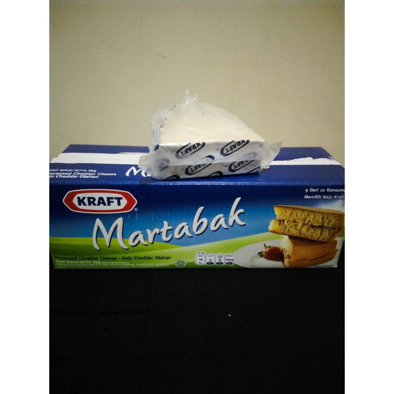 

Keju Kraft Martabak repack +/-250 gram