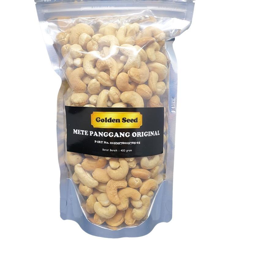

New Arrival|LR33|KACANG METE PANGGANG SUPER 400 GRAM - MEDE OVEN MENTE ROASTED ORIGINAL 400GR