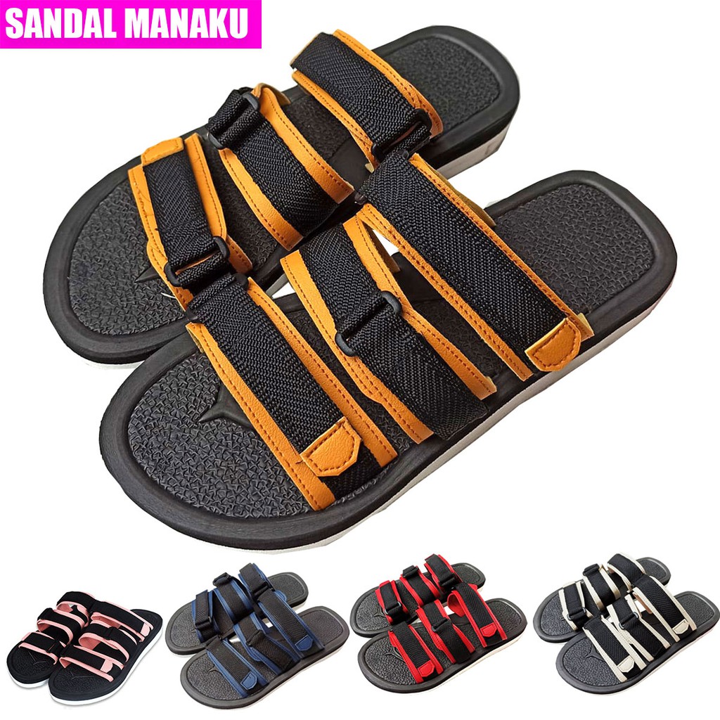 Sandal wanita MANAKU - sandal wanita wedges - sandal wanita terbaru