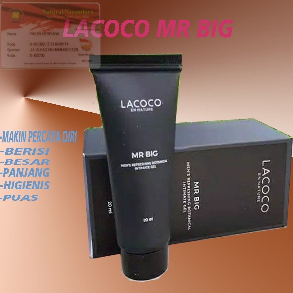 lacoco mr big - pembesar alat kelamin pria - pembesar alat vital cepat