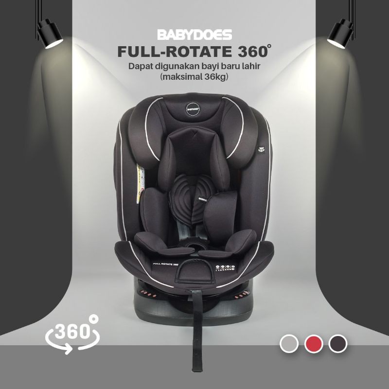 Carseat Babydoes Isofix Full Rotate 360 Derajat CH 8735. (New Model) Free Rotate CH 8749. Transporter 360. Babydoes 8514 Driver. Protect +⁸