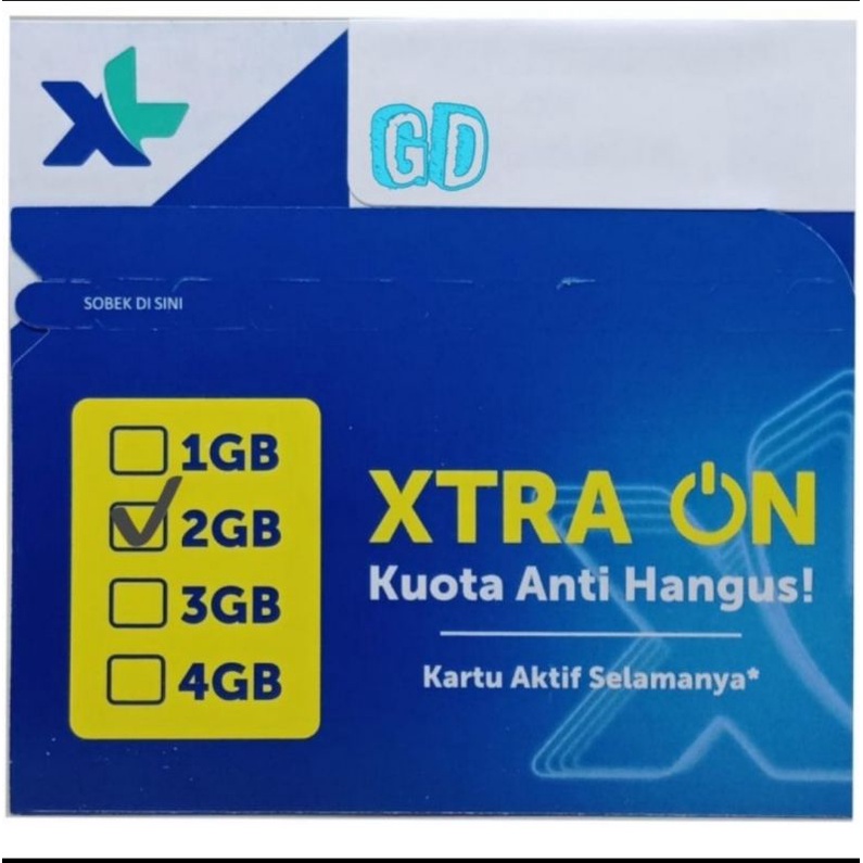 Perdana xl xtra on 2gb