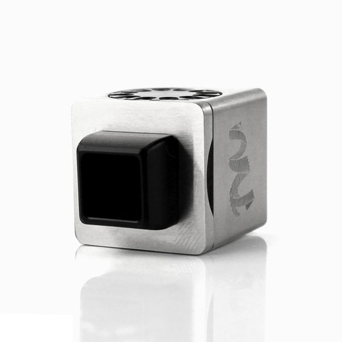 Twisted Messes Cube RDA Atomizer - SILVER [Clone]