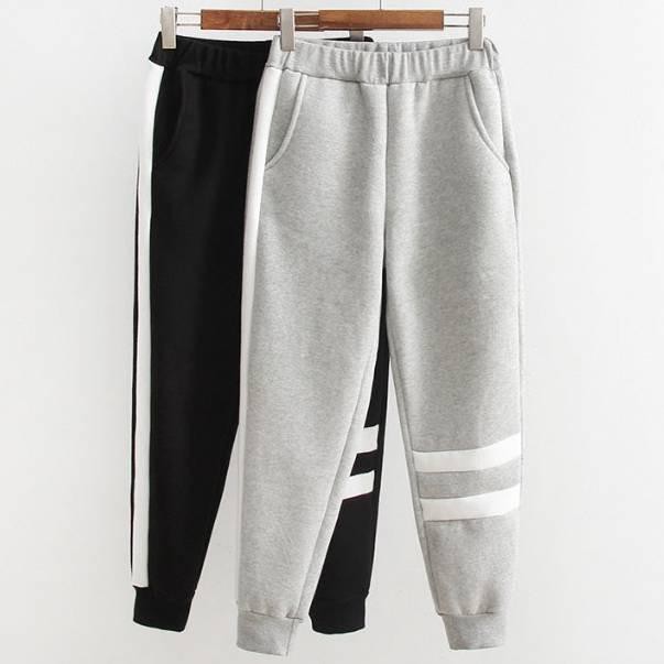 Model Baru.. Stripes Jogger - Jogger Wanita - Jogger Panjang Wanita