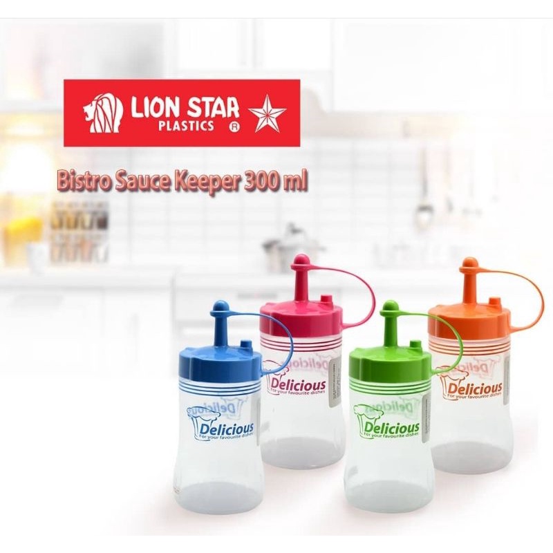 Botol Saus Bistro Sauce Keeper 300 ml Lion Star