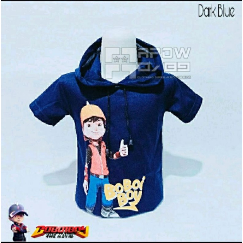 Hoodie Marvel /Boboiboy kaos Anak murah karakter terlaris