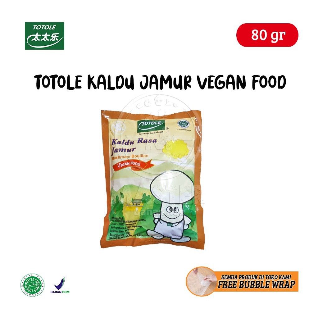 

Totole Kaldu Jamur / Vegan Food KEMASAN BARU [80 gr]