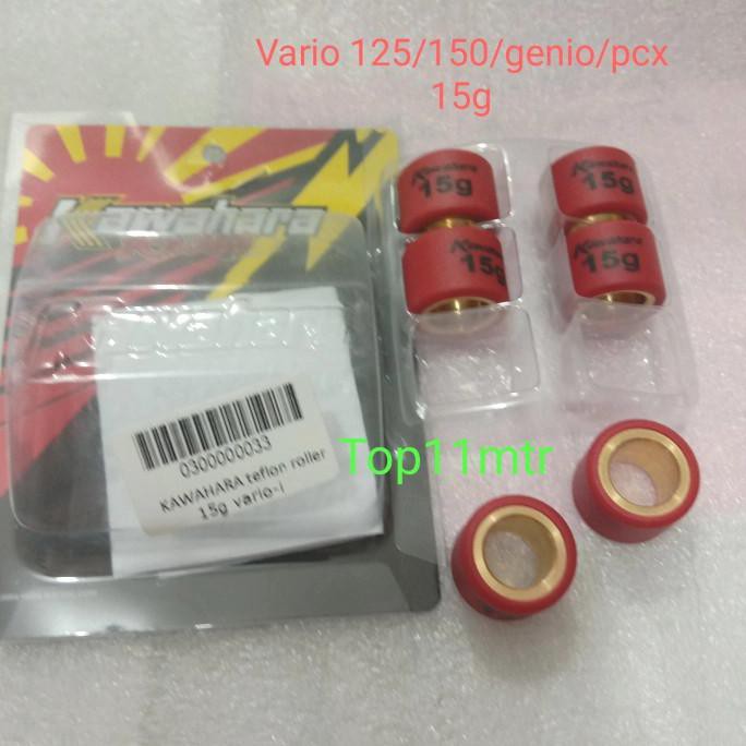 Produk Roller Kawahara Vario 125 / Vario 150 / Pcx / Genio 15 Gram Terlaris