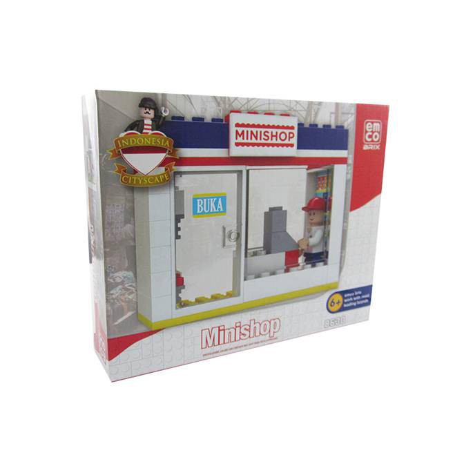 Emco Brix Indonesia Series Minishop 8630 Mainan Lego Bongkar Pasang