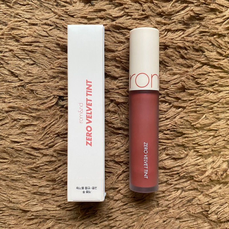 (PRELOVED) ROMAND ROM&ND ZERO VELVET TINT - BURNY NUDE