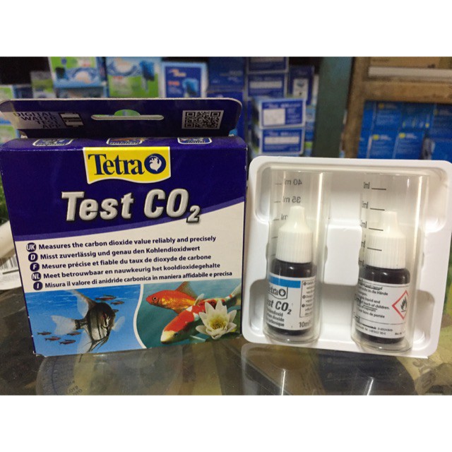 Tetra Test CO2 (test kadar karbondioksida)