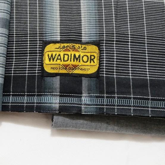 ► Sarung Wadimor PRO Kemasan Hardcase - Kain Sarung Premium Eksklusif Motif Hitam Putih Warna ✶