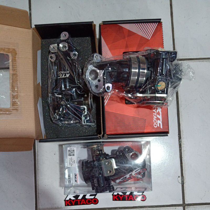 TB Throttle body ktc kytaco ada buat nmax uk 32/34 aerox155 uk 30/32 vario150 uk 30/32 mx king 30/33