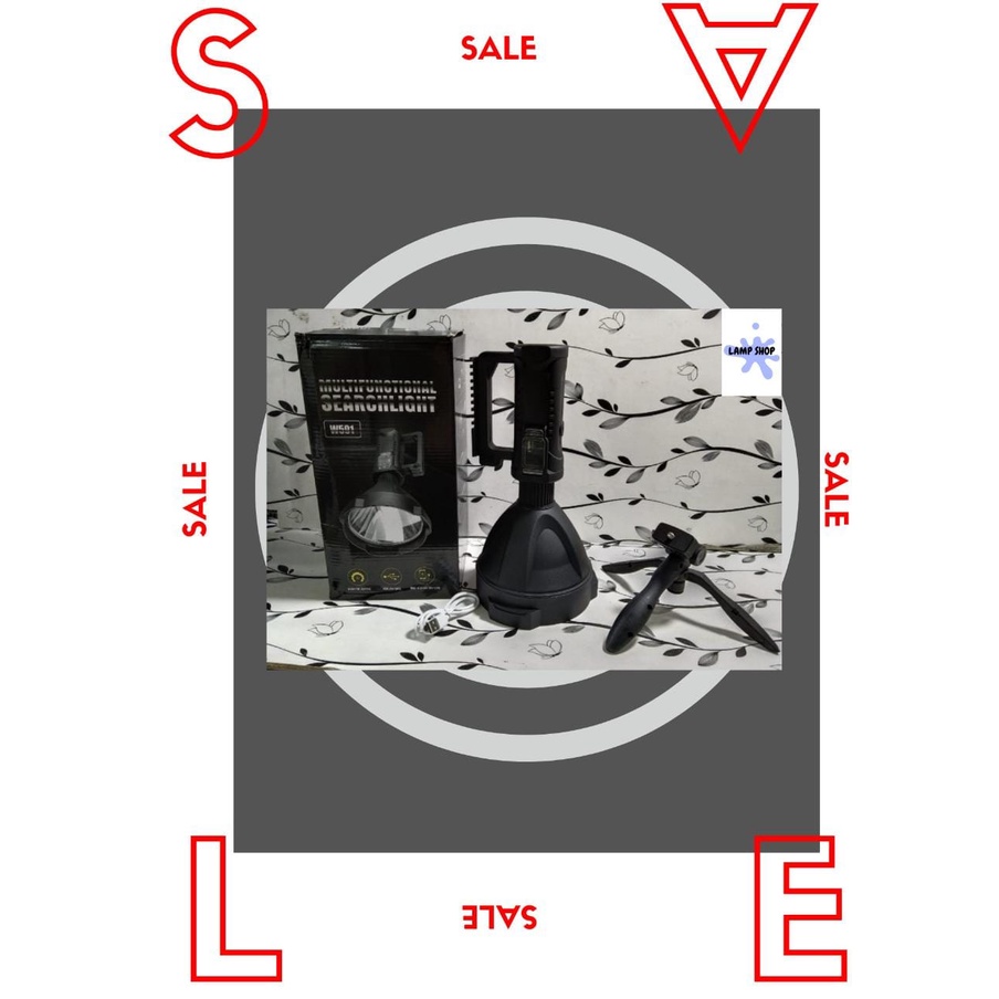 Senter LED Multifungsi W591 JUMBO LED BIG LED Super Terang