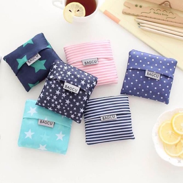 Shopping Bag Lipat BAGCU Tas Belanja Jinjing Lipat Motif