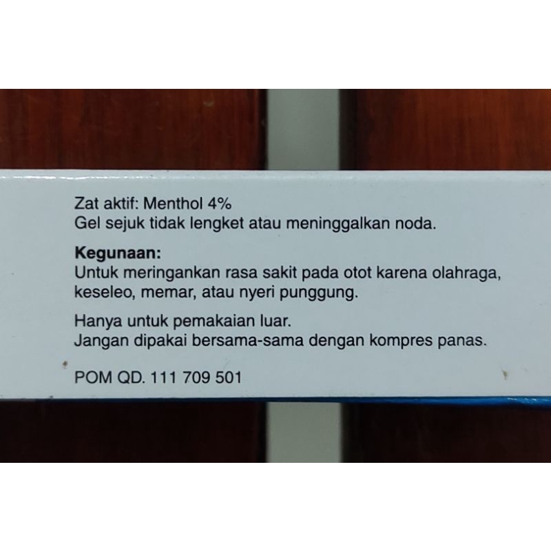 Counterpain Cool Gel 5 Gram  Nyeri otot  Memar  Cidera Otot