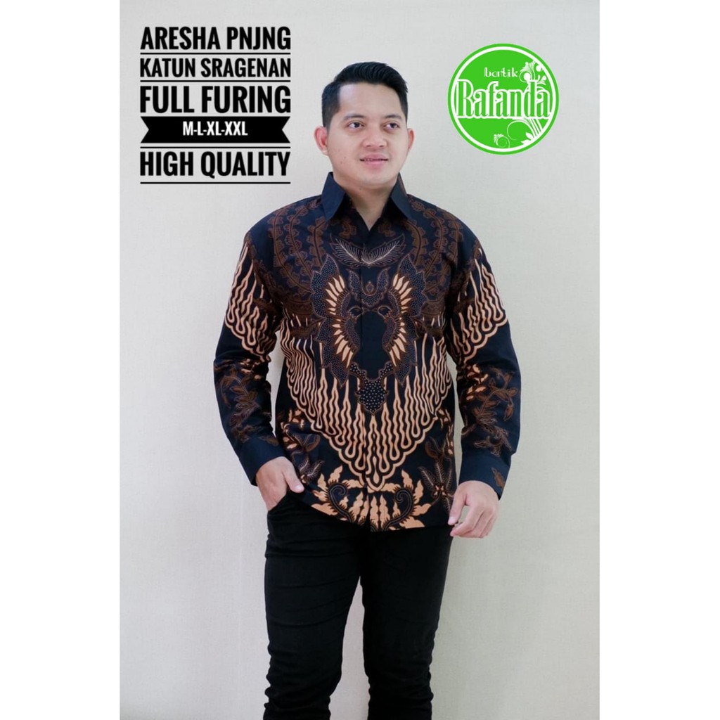 ARESHA RAFANDA BAJU KEMEJA BATIK PRIA SOLO LENGAN PANJANG PENDEK LAPIS FURING ATASAN BATIK PREMIUM MODERN KATUN HALUS PEKSI BINTANG PETA UNGU KOPI MOCCA UWER MERAH GURDO  ERLANGGA SEKTI 2 KARISMA WARNA PARANG MERAK KLABANG WERNO GUNUNGAN CATUR PRAKASITA