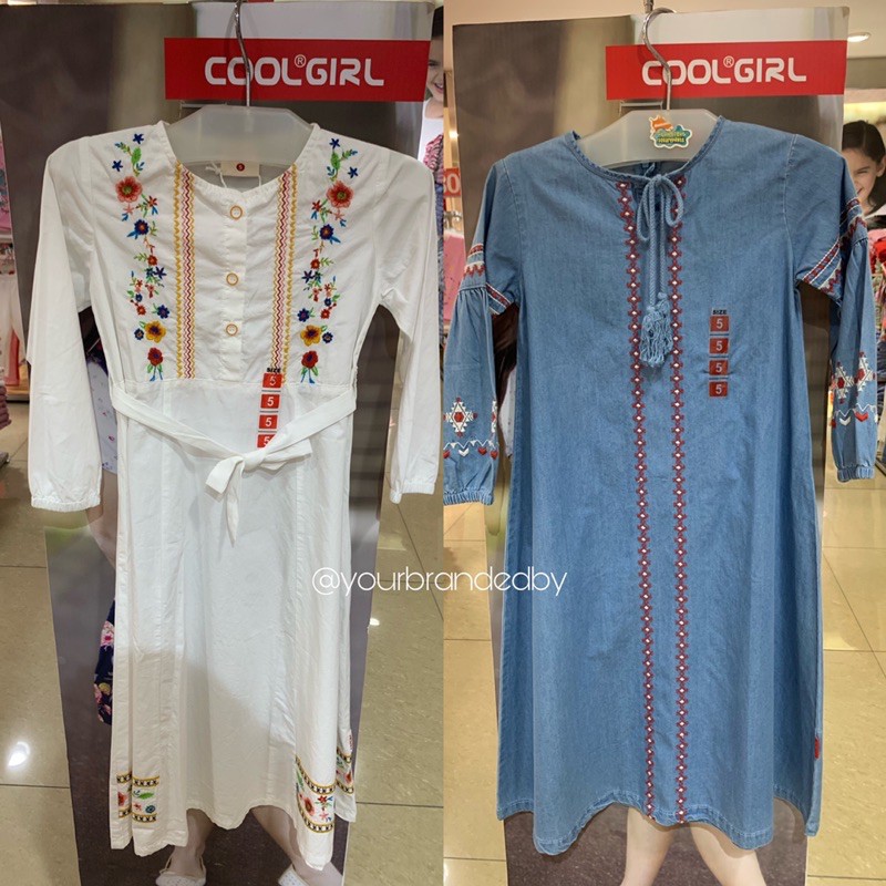 Dress gamis anak Cool Girl (4-12thn)