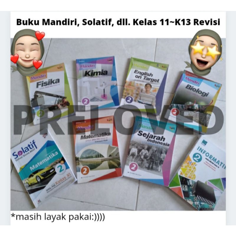 

BUKU PRELOVED SMA KELAS 11 IPA