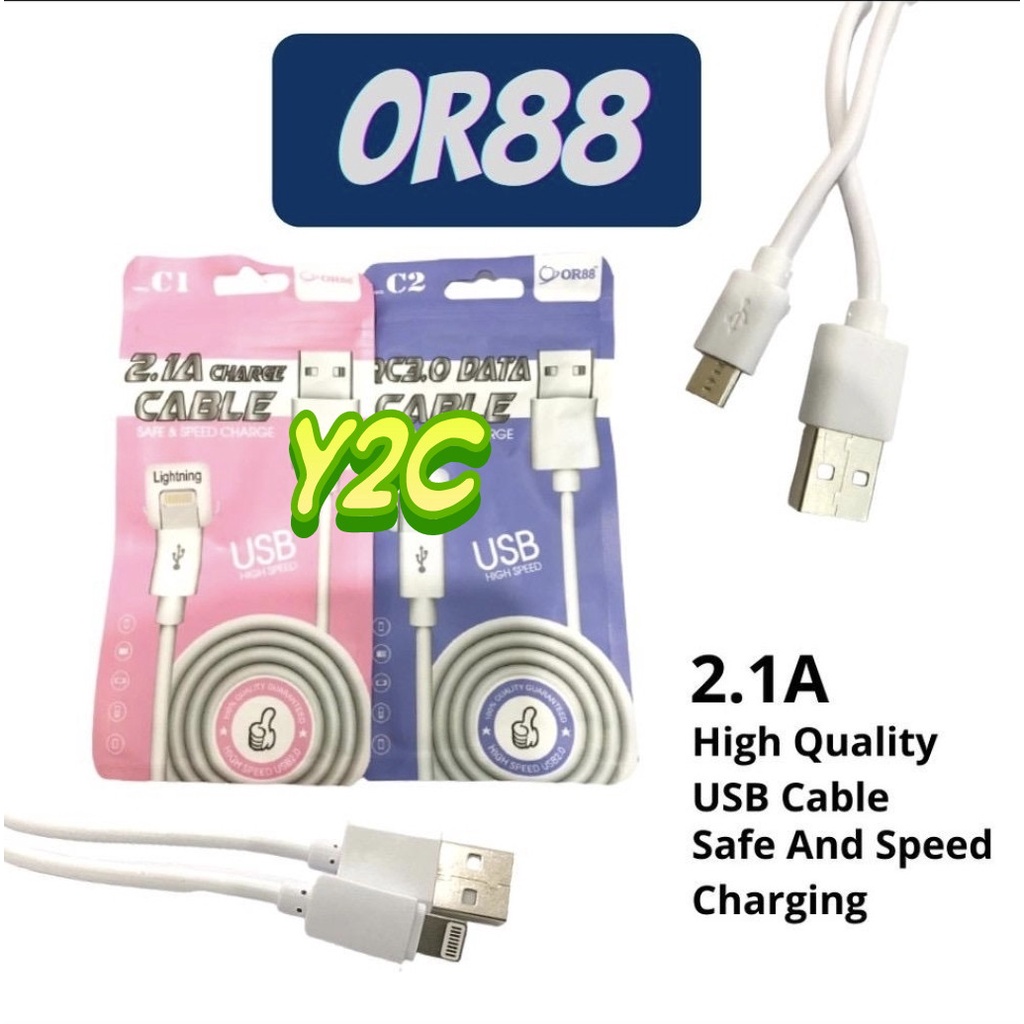 KABEL DATA ORIENS 88 C1 / C2 SAMSUNG OPPO VIVO REALME XIAOMI UNIVERSAL (PILIH MODEL DI VARIAN)