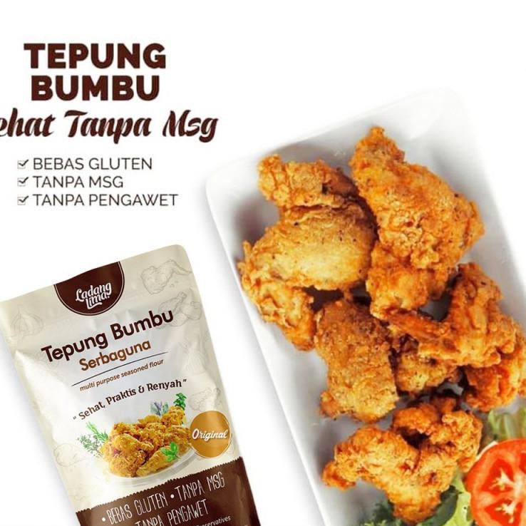 

[ PROMO ] Ladang Lima Tepung Bumbu Goreng Sehat Serba Guna No MSG 150gr