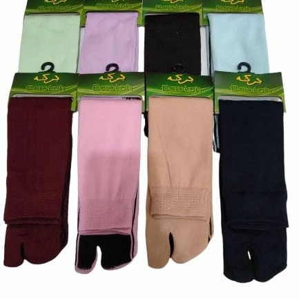 KAOS KAKI JEMPOL POLOS MULTI WARNA/ KAOS KAKI WANITA MUSLIMAH BAHAN POLYESTER