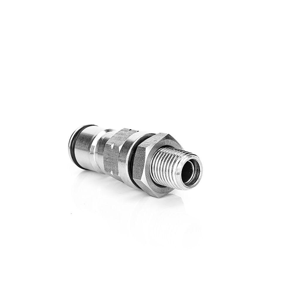 Solighter19/32-18 Ball Lock Post1/4inch Tong Adaptor Tong Bir Stainless Steel Homebrew