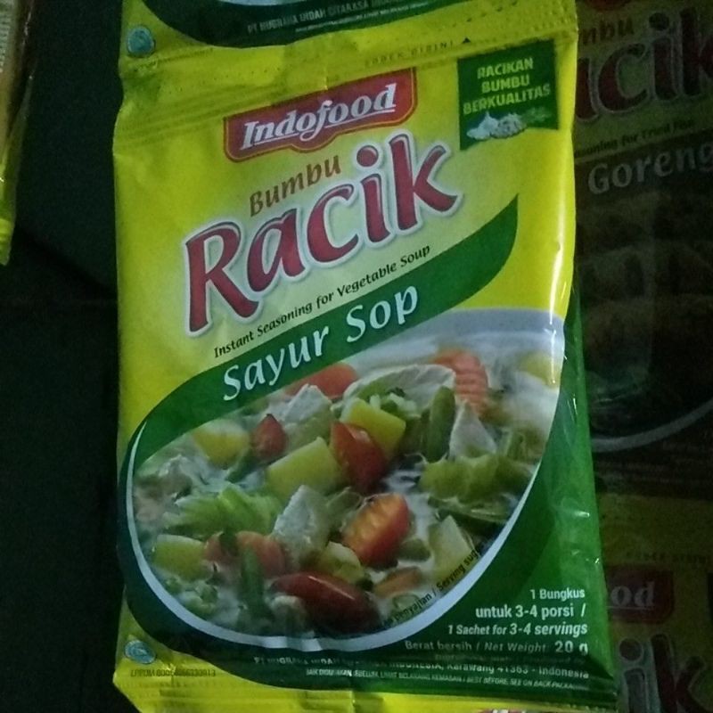 

Racik bumbu sayur sop