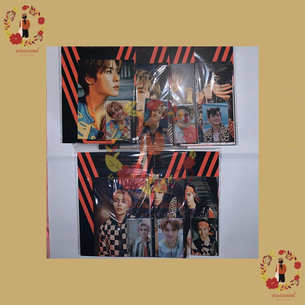 AR PHOTOCARD WAYV KICK BACK YANGYANG WINWIN LUCAS TEN XIAOJUN HENDERY