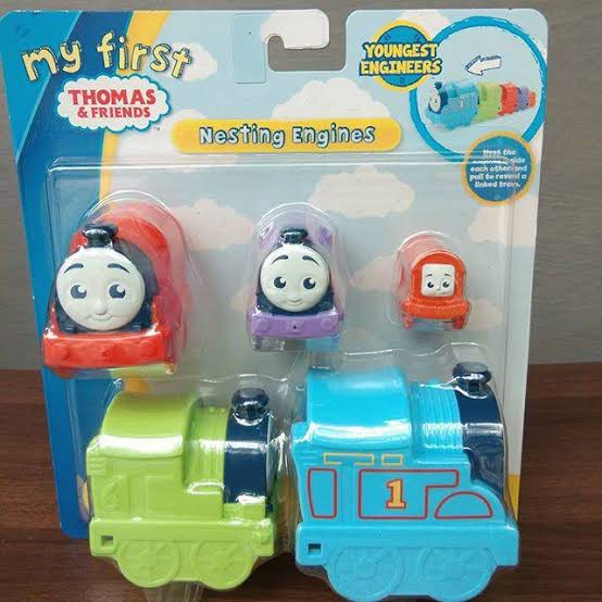 Mainan Anak Kereta My First Thomas &amp; Friends Nesting Engines Bayi Toys Original