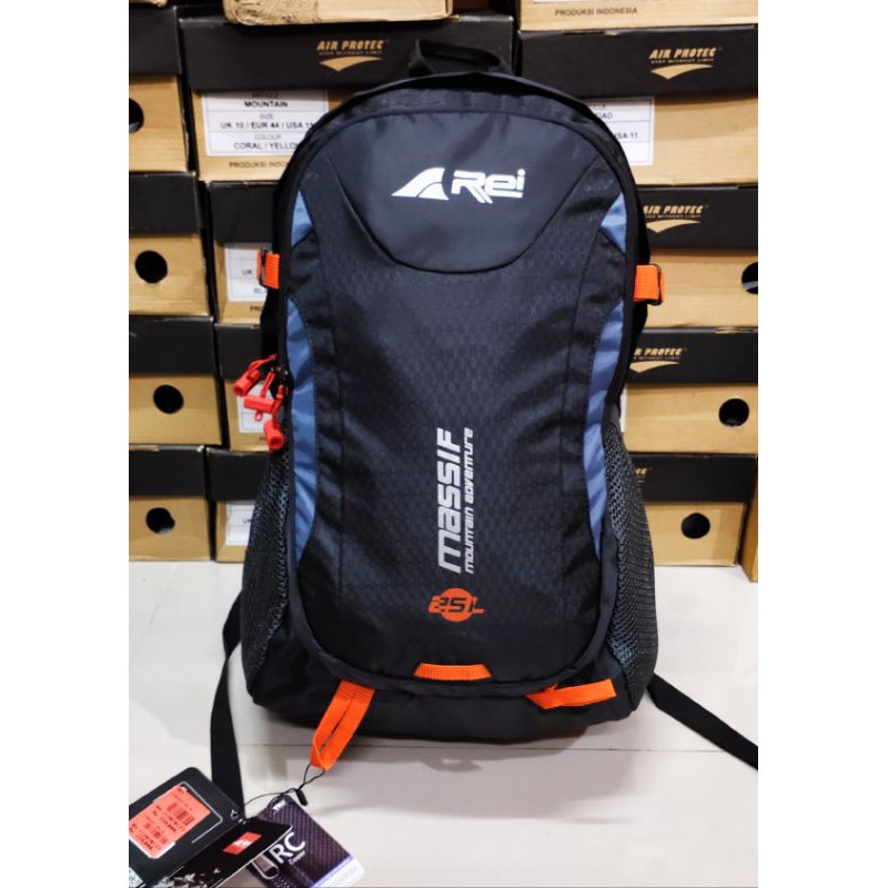 Tas Ransel Pria Massif 25L Arei Outdoorgear Original+Raincover