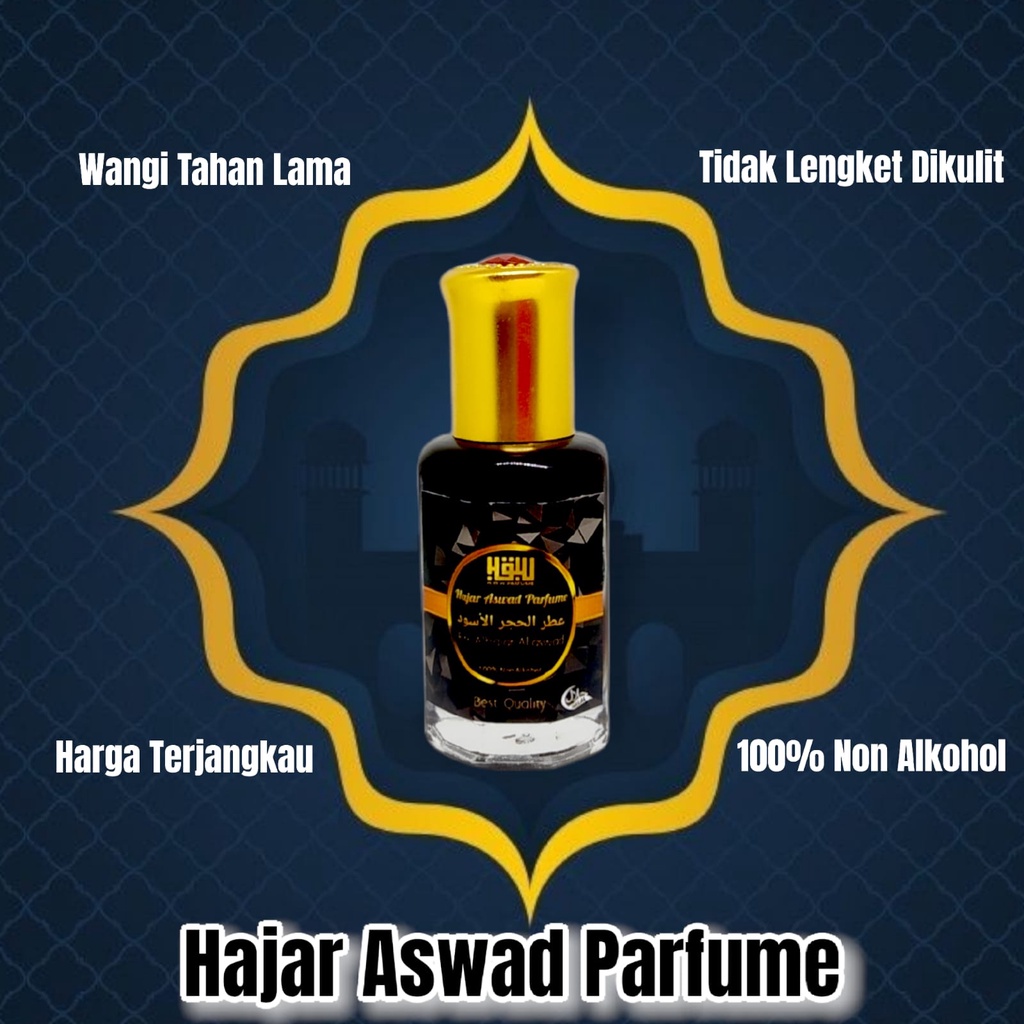 Parfum Hajar Aswad asli Arab Saudi Pria