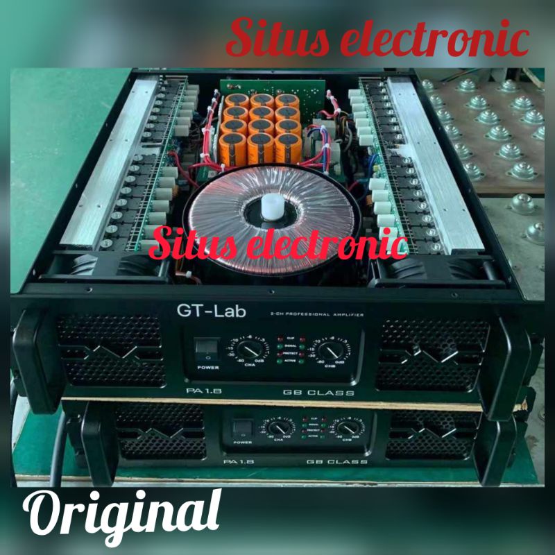 Power amplifier GT-Lab PA 1.8 Original by RDW GT LAB PA 1.8 PA1.8 class GB