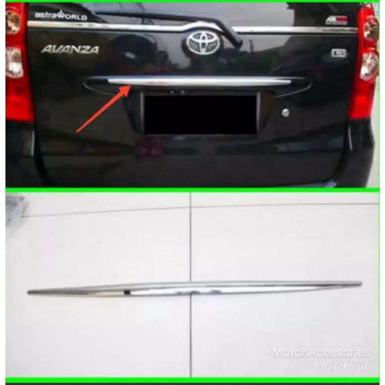 garnish Lis crume  back door Xenia dan Avanza 2010/2011