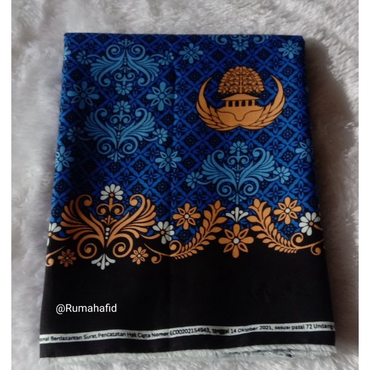Bahan KORPRI sutra per baju [2,5 meter]