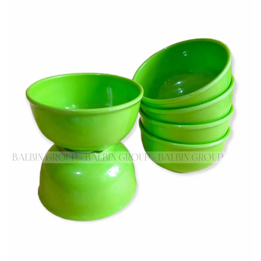 MANGKUK KECIL MELAMINE SINGA SINGI uk.11cm / MANGKUK BULAT MELAMIN TEBAL / MANGKOK KUAH / MANGKUK KECIL SERBA GUNA / MANGKUK KECIL MELAMIN HIJAU