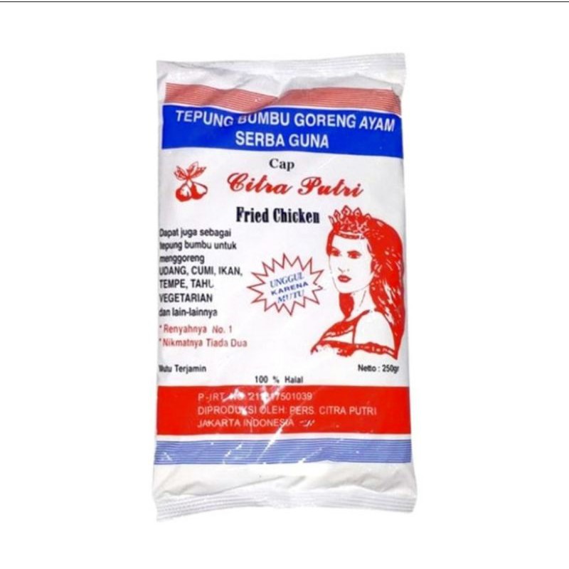 

Tepung Putri bumbu 250 gr