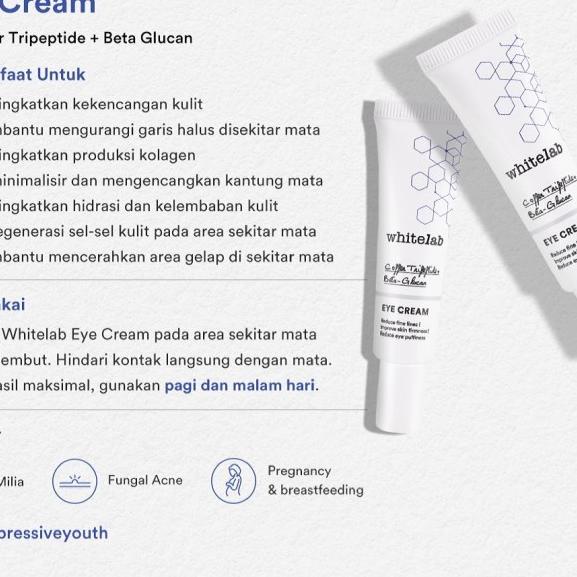 ➻ Whitelab Eye Cream/ krim mata white lab ◙