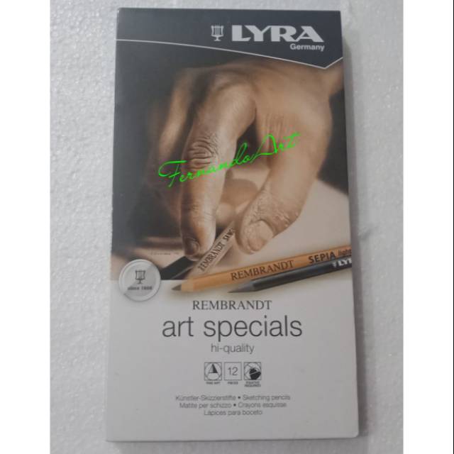 

Lyra Rembrandt Art Specials Hig-Quality Sketching Pencils 12Pcs