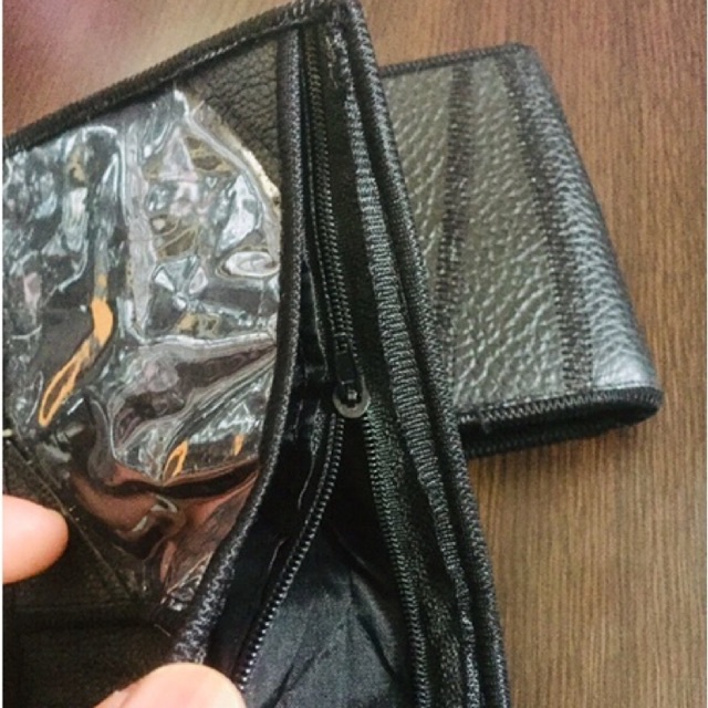 [AHLMN] Dompet lipat dua dan tiga bahan kulit sambungan asli lokal #dompet #dompetlokal #dompetpria