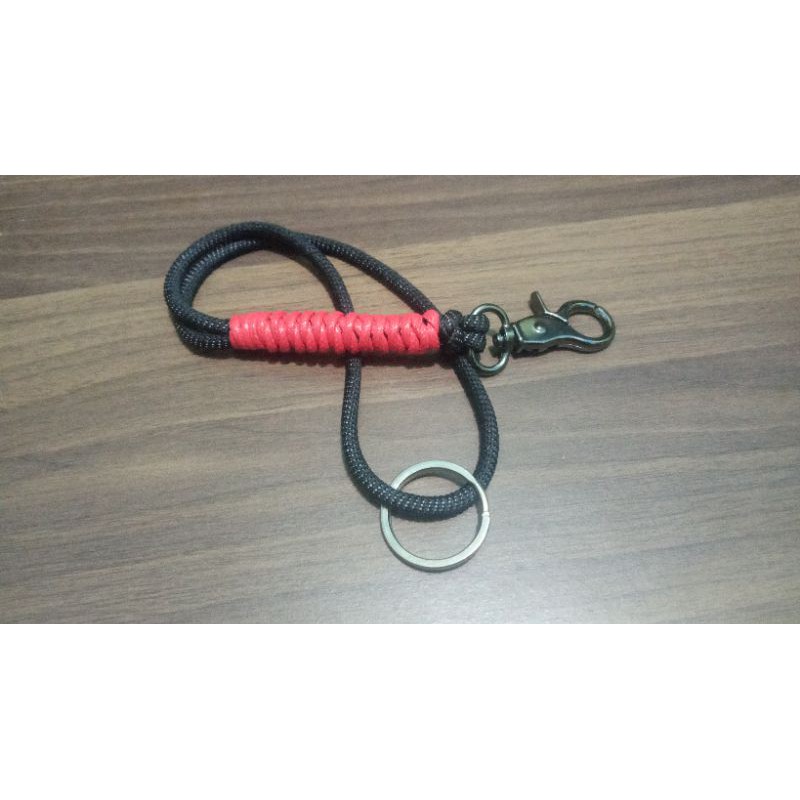 

laynard tali paracord,gantungan ID card,name tage ,laynard tali dompet