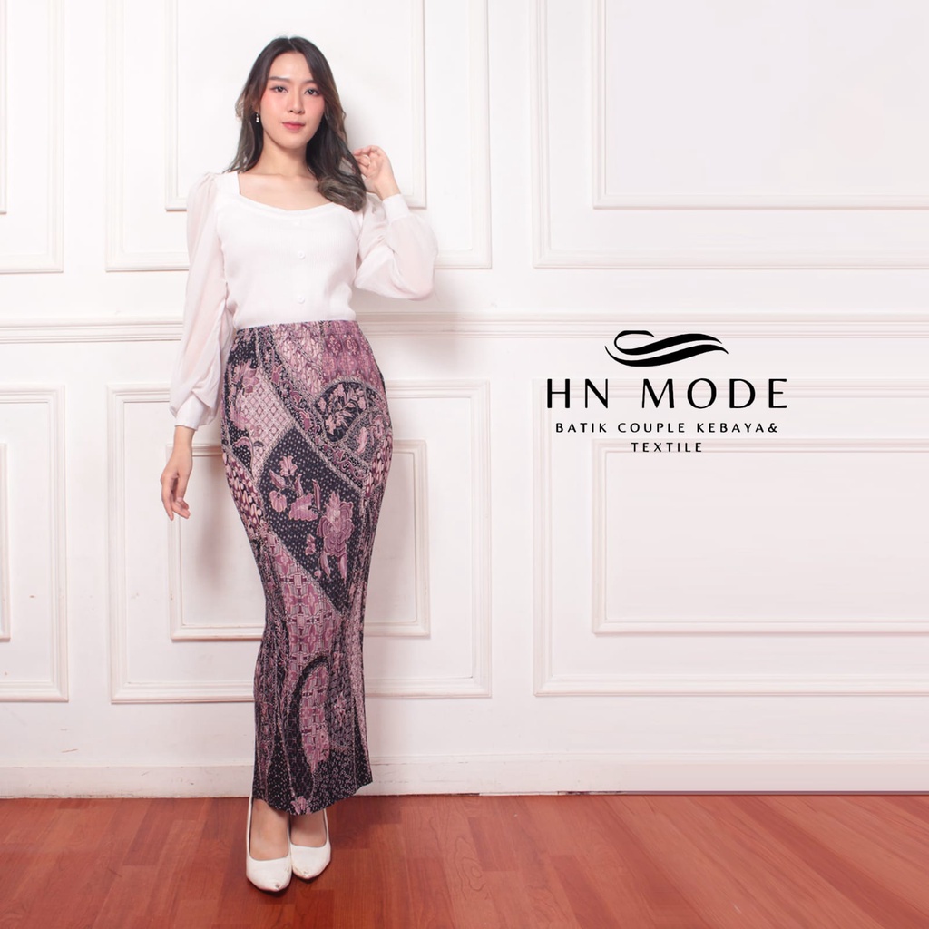 NEW MOTIF!!! Rok plisket batik motif terbaru / rok serut / rempel / rok batik setelan kebaya