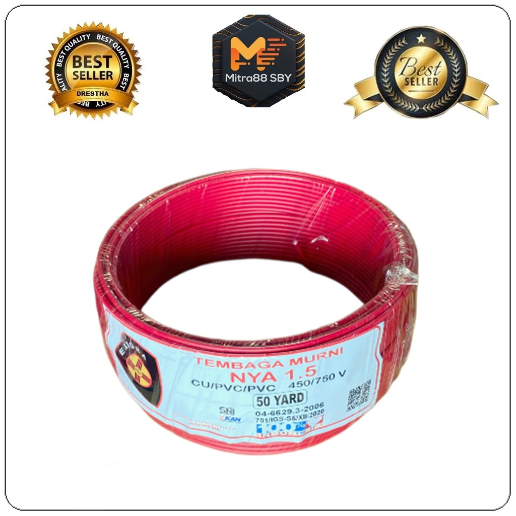 Mitra88sby kabel NYA 1x1,5x50y EXXORA