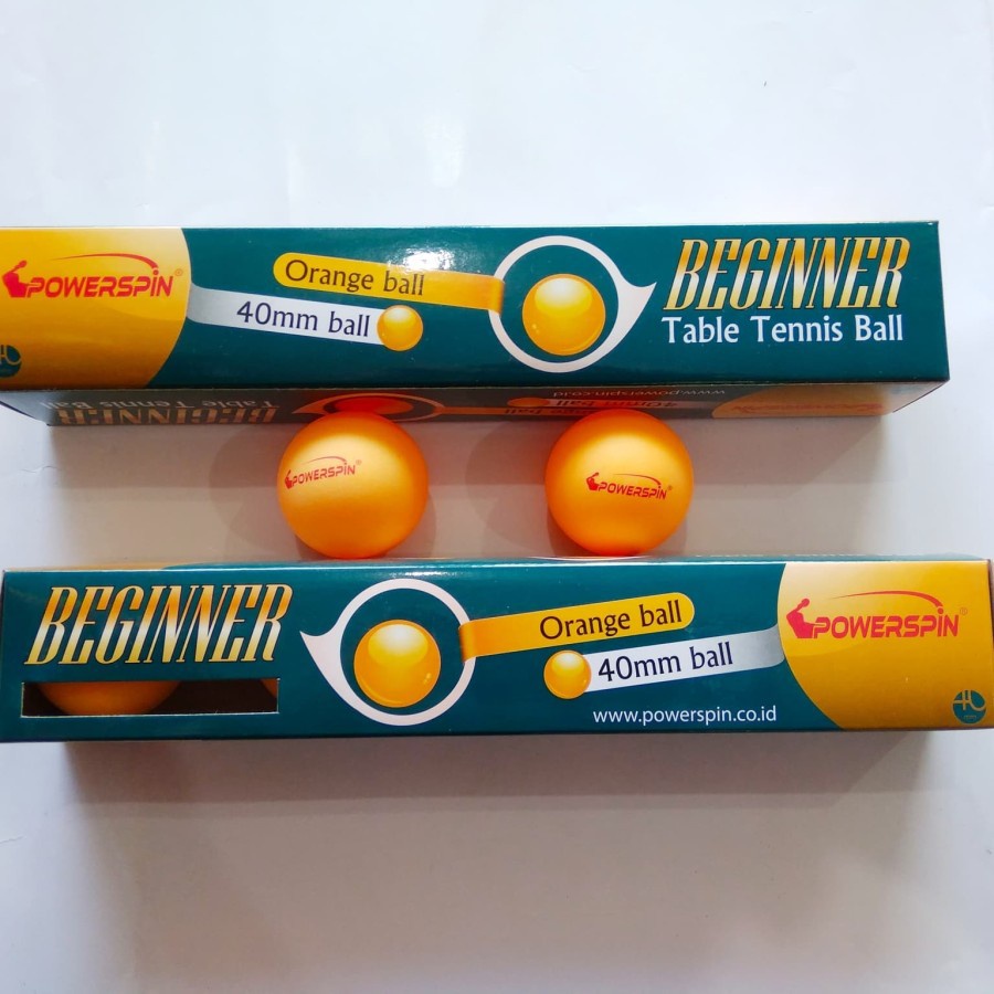 ECER Bola Pingpong Tenis Meja Powerspin Beginner 40mm