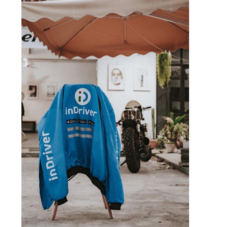 Koleksi Terbaru.. Official Jaket Resmi inDriver Motor Indonesia