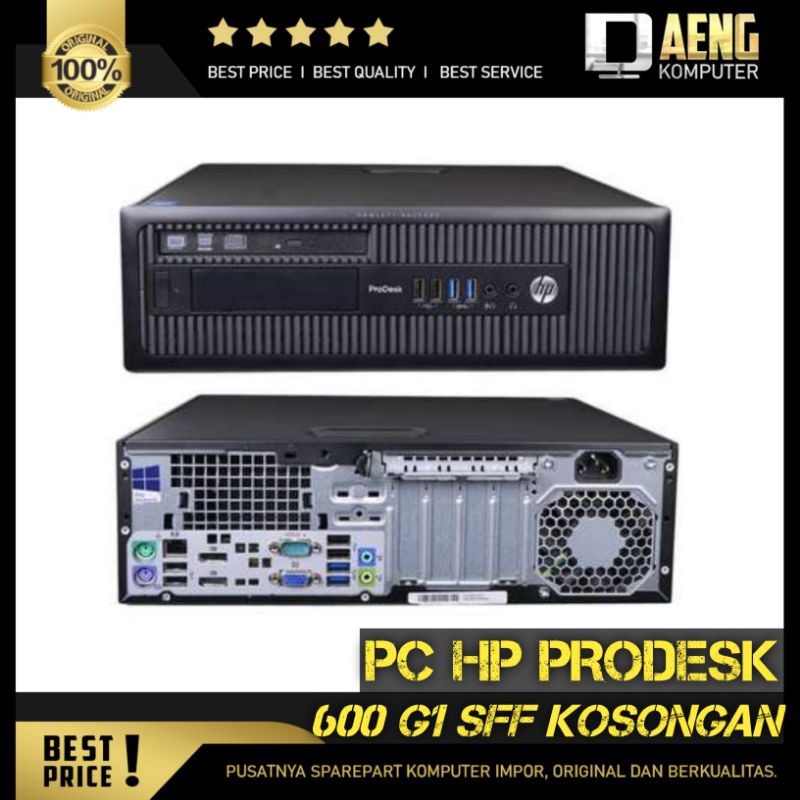 PC CPU Mini Pc Computer Komputer HP Prodesk 600 G1 SFF Haswell kosongan murah