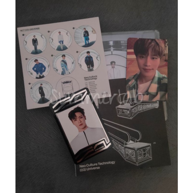 Unsealed album universe jewel case cover jeno (UC jeno,PC Taeil)